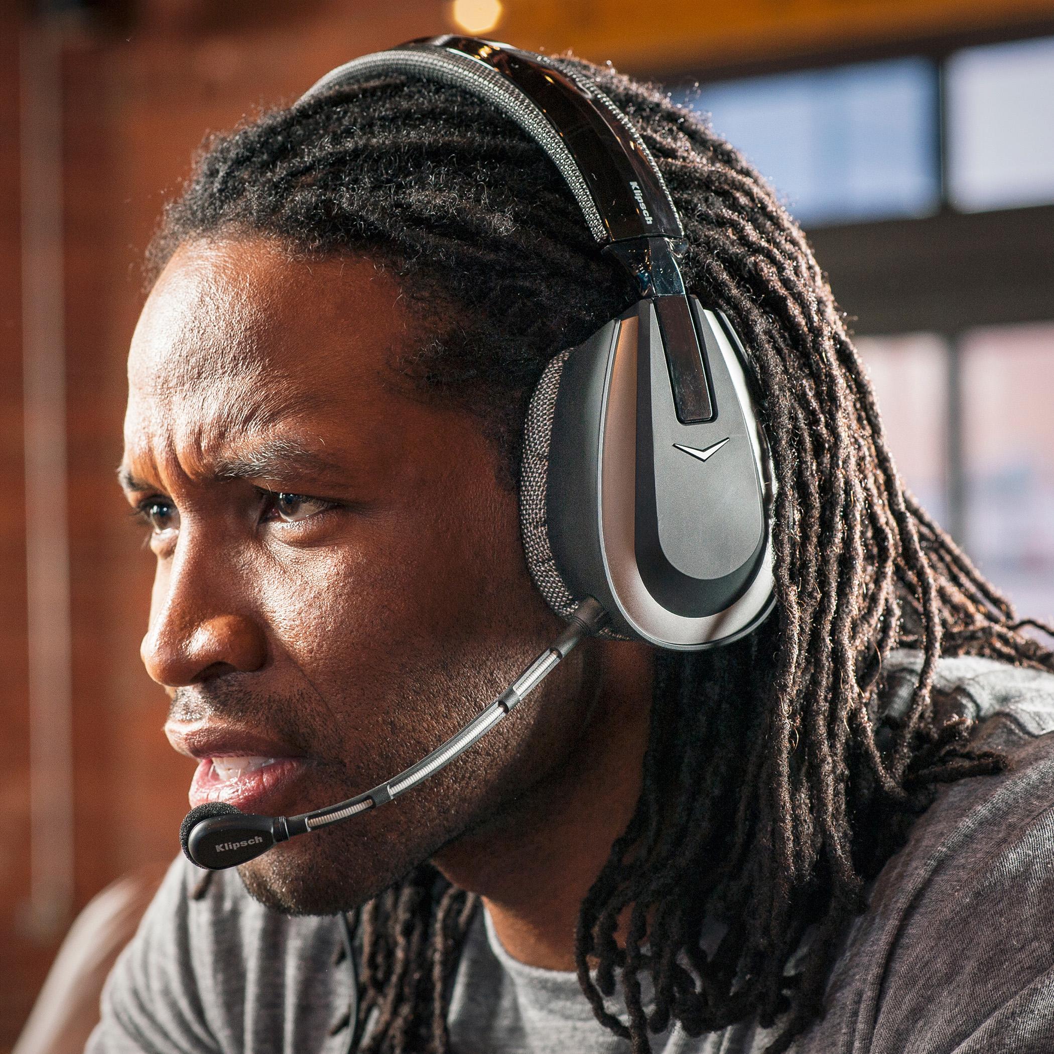 Klipsch KG300 Pro Audio Wireless Gaming Headset, Black