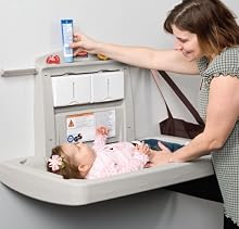 amazon.com: rubbermaid commercial horizontal baby changing