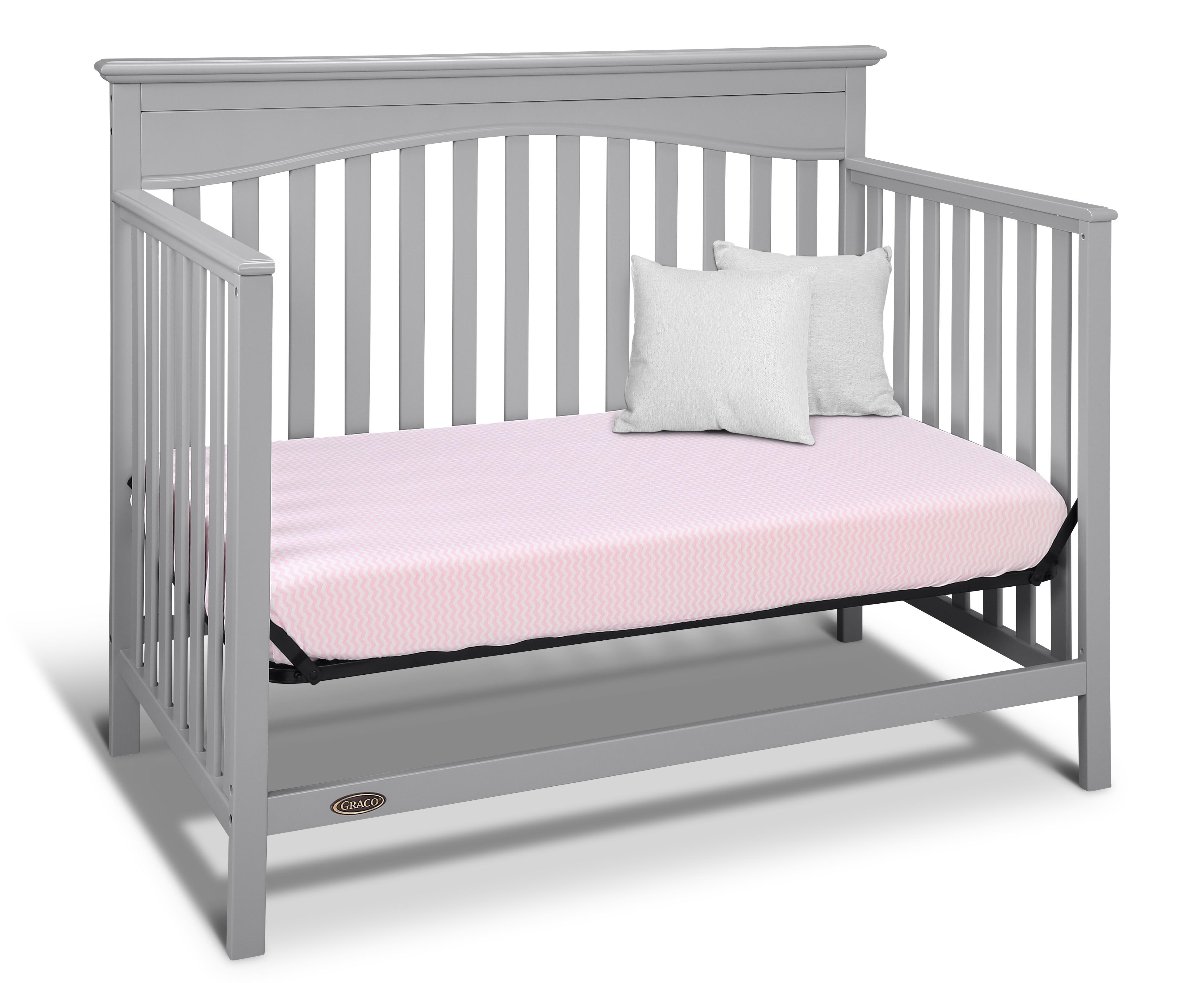 Graco Hayden 4in1 Convertible Crib, Pebble Gray Baby