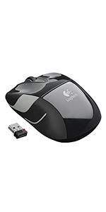 Logitech Wireless Mouse M185 - Swift Gray