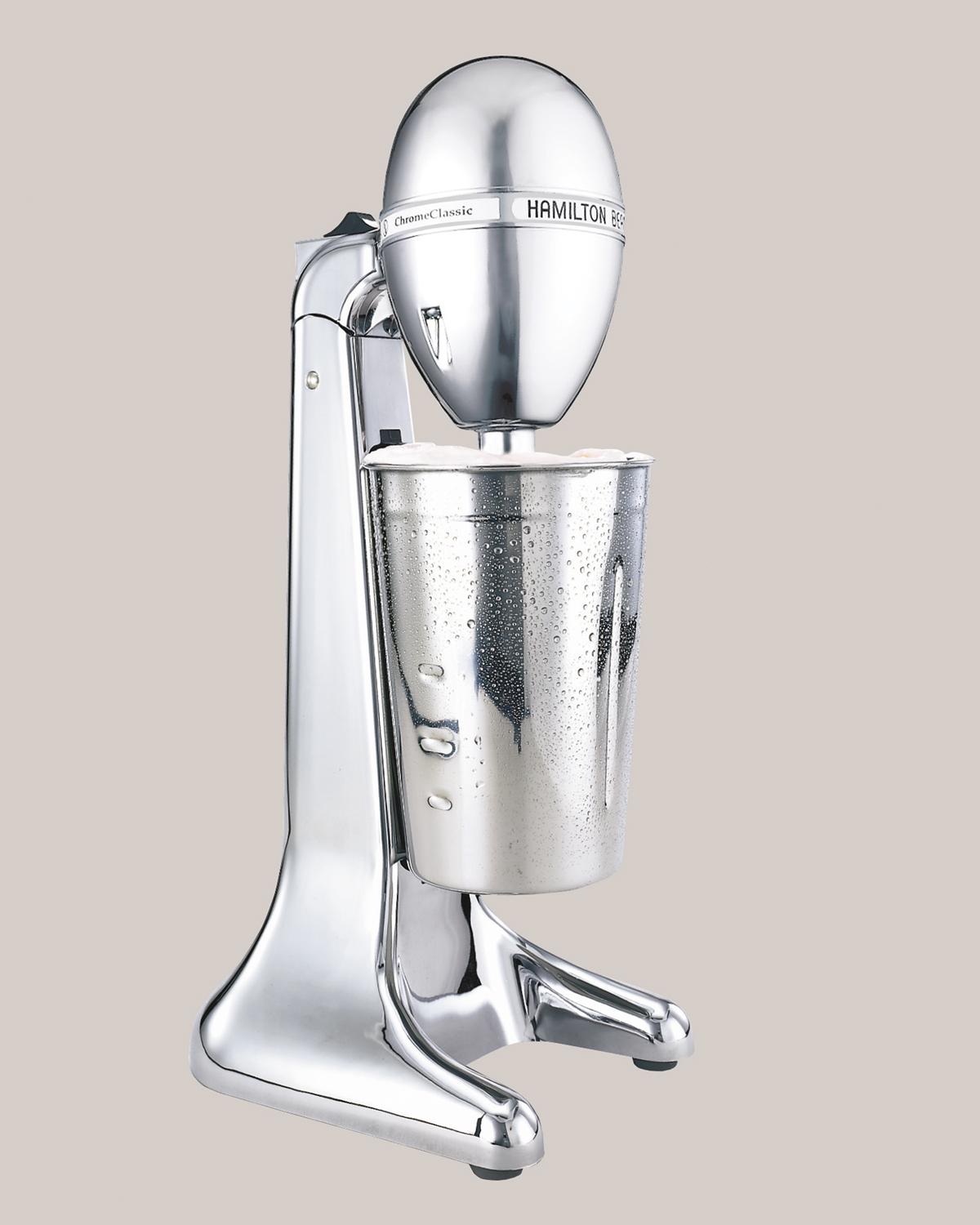 Milk Shake Mixer Drink Master Classic Retro Chrome Malt Maker Blender