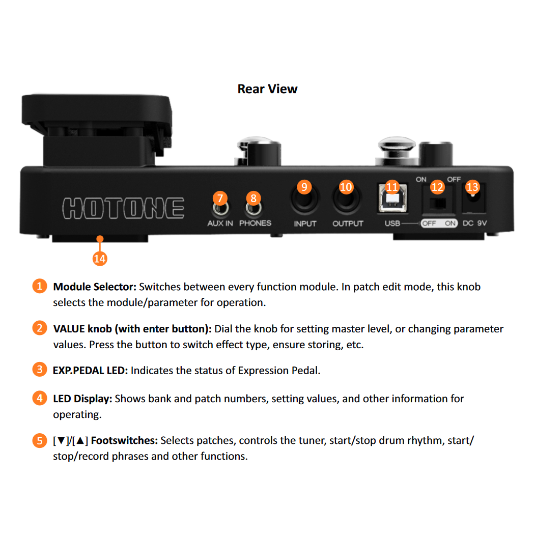 Amazon.com: Hotone Ravo MP10 Multi-Effects Guitar ...