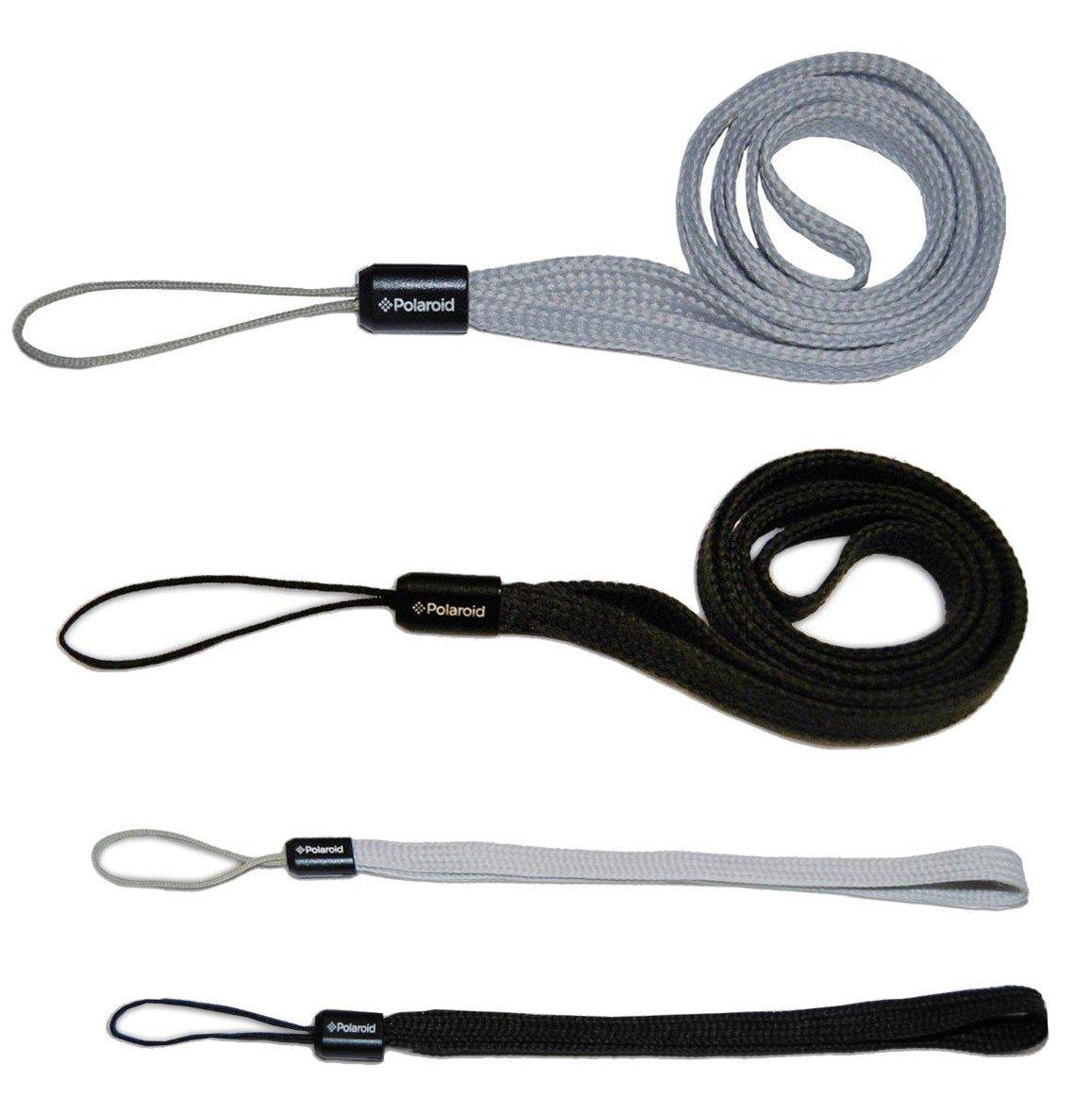 Polaroid Wrist Strap & Neck Strap Combo Kit (2 Wrist