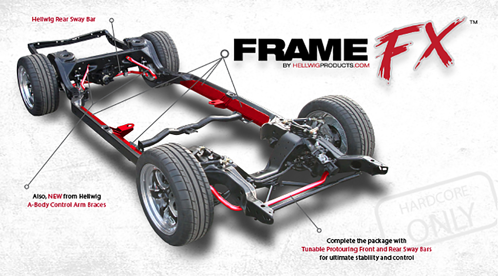 Hellwig 11102 Frame FX Kit for GM ABody Automotive
