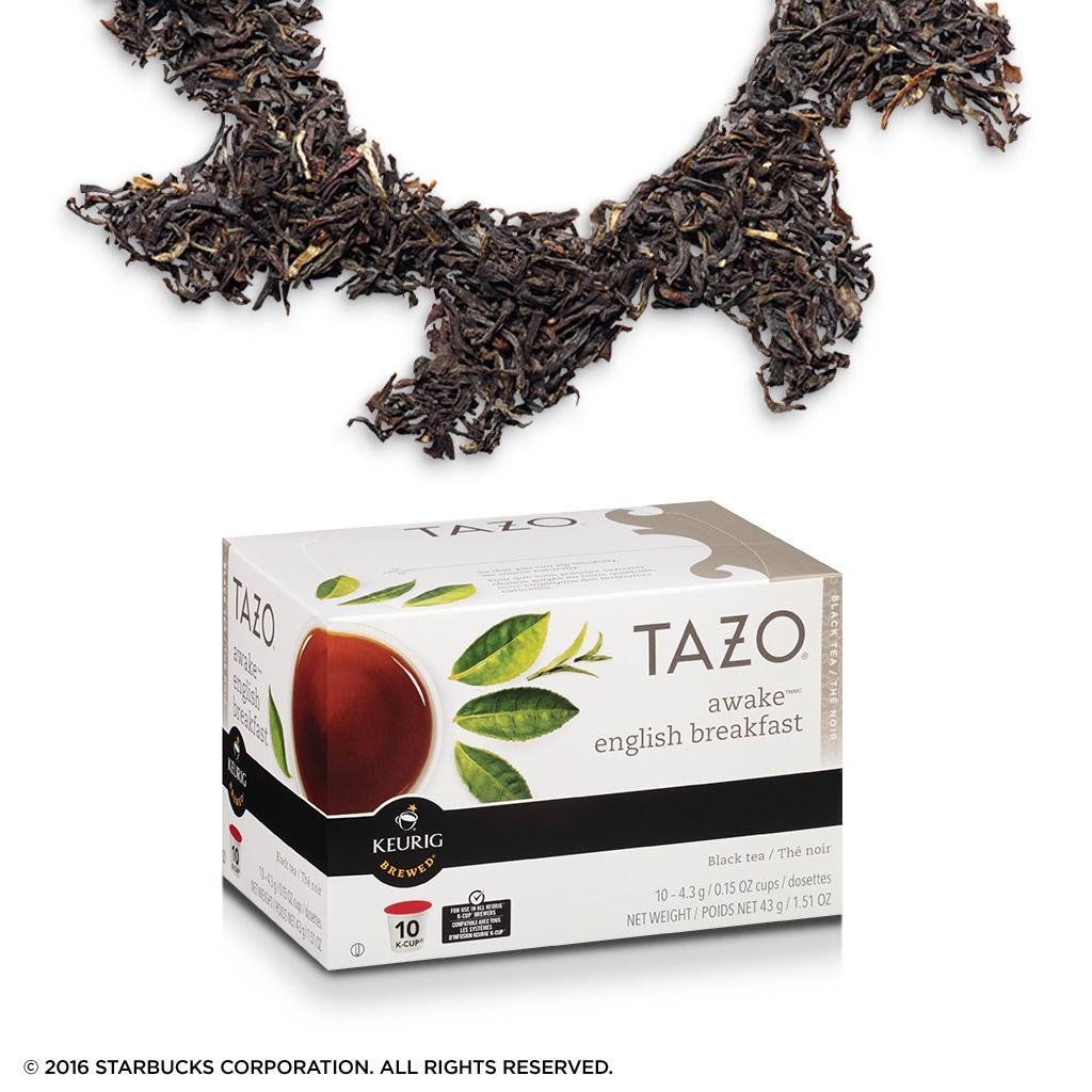 Tazo Awake English Breakfast Black Tea KCup (60 single