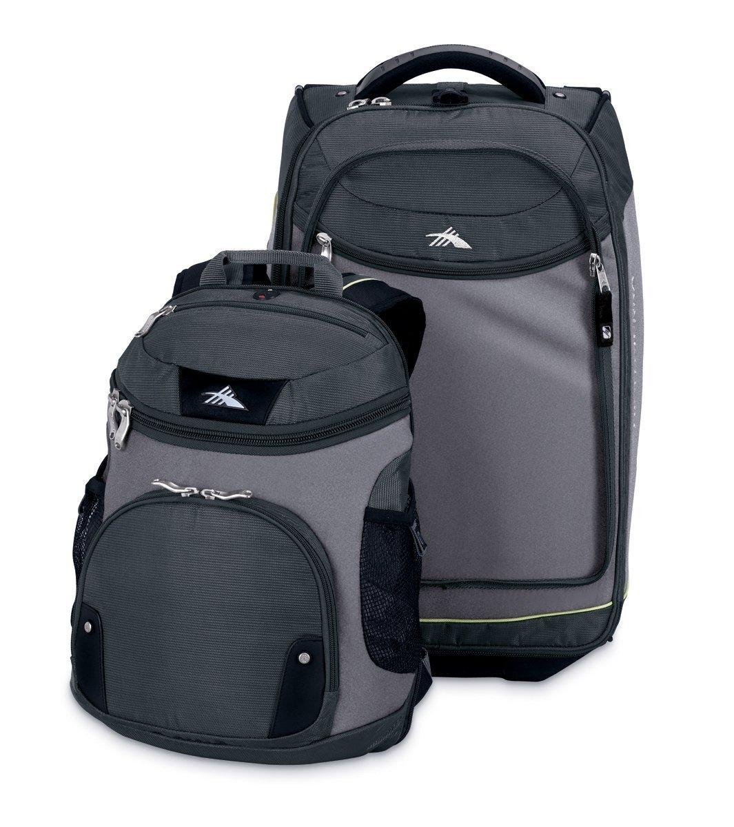 High Sierra 22" Wheeled Backpack (Black) Sports & Outdoors