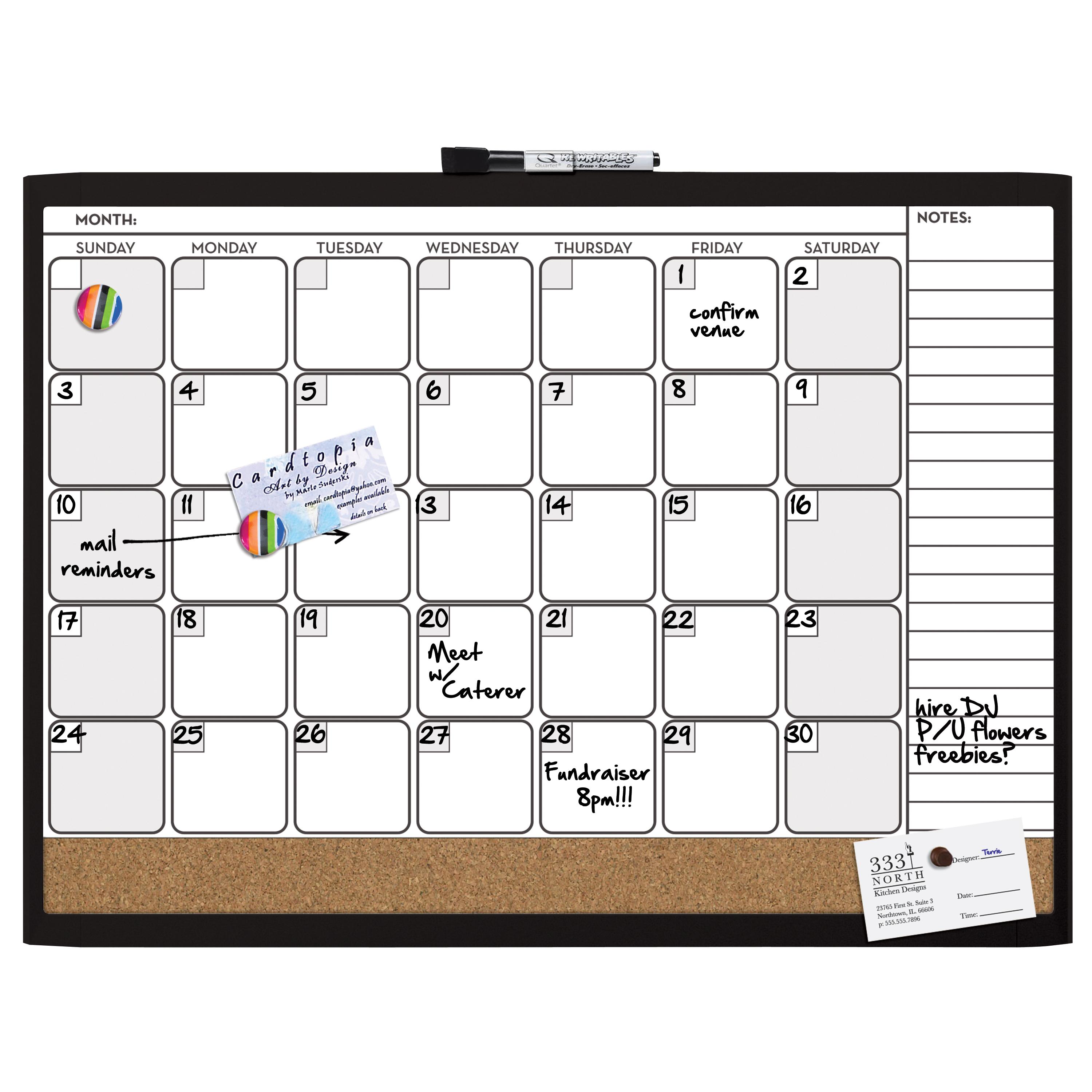 Amazon Quartet Dry Erase Board Cork Board Calendar Board Amazon Quartet Dry Erase Board Cork Board Calendar Board