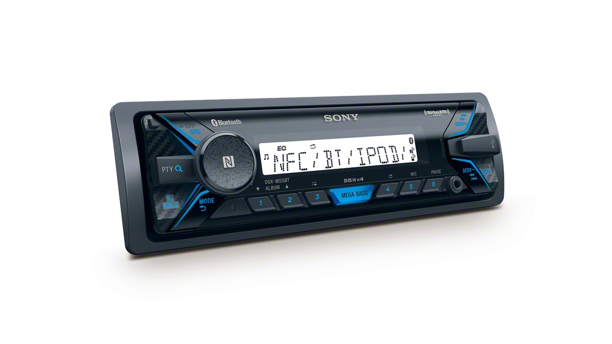 Sony DSXM55BT Marine Digital Media Receiver with Bluetooth