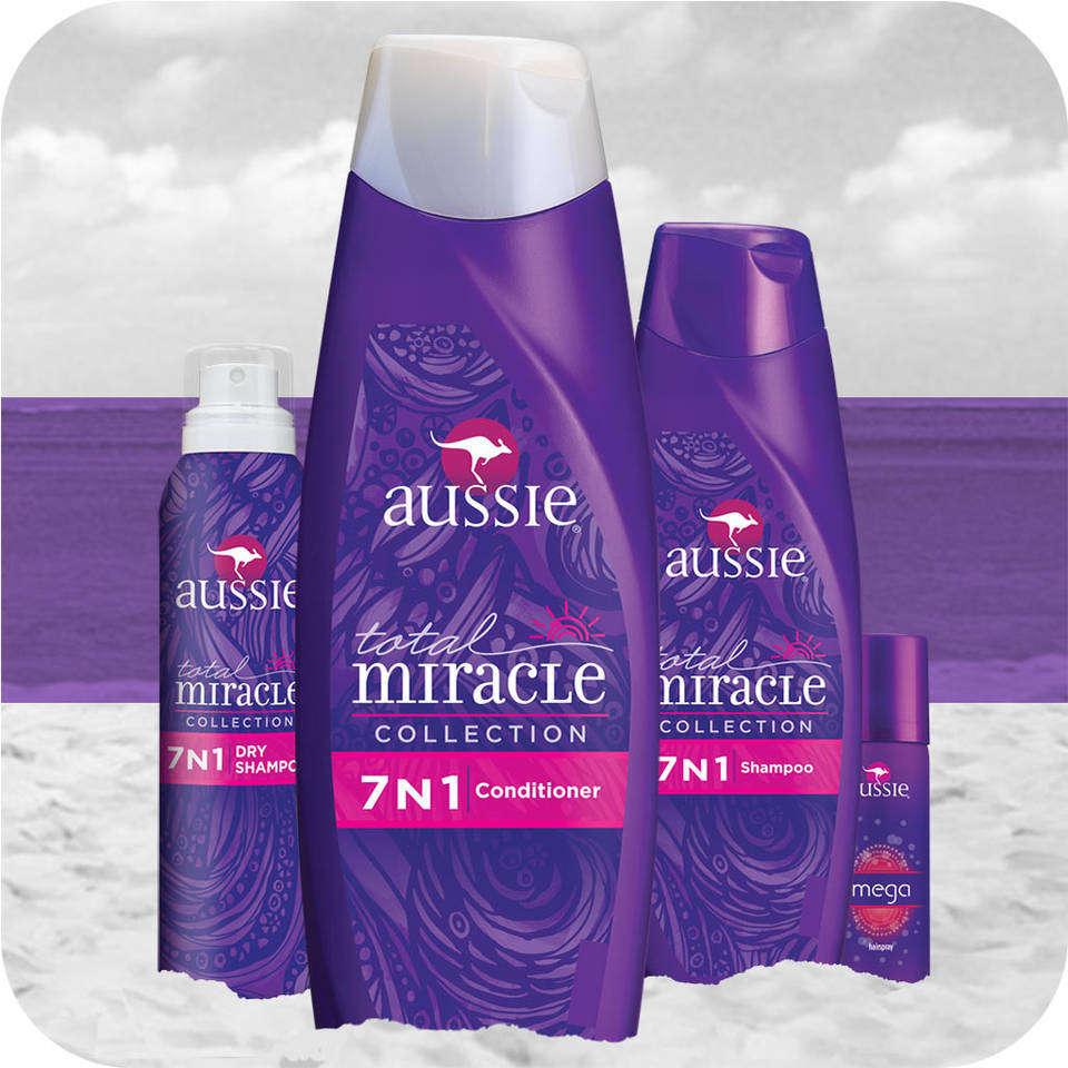 Aussie Total Miracle Collection 7N1 Conditioner, 12.1