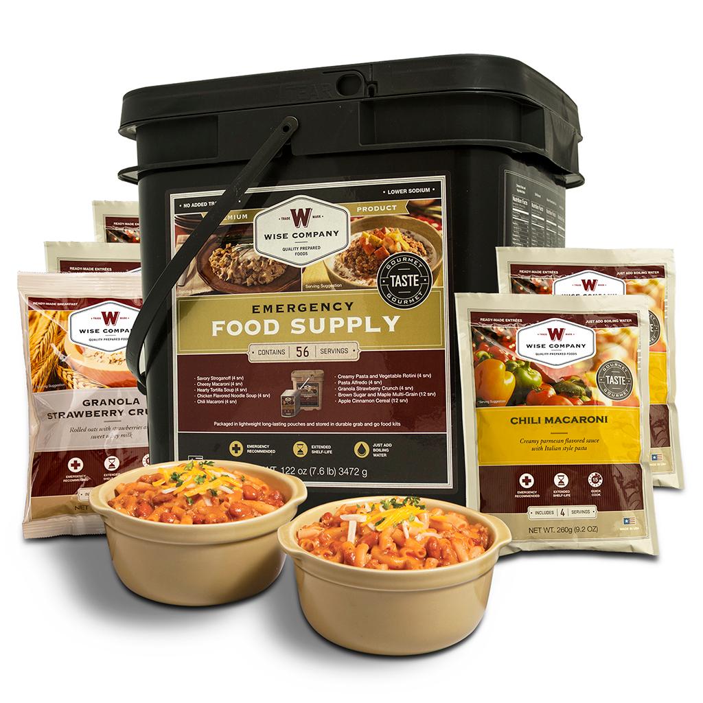 Wise Company Emergency Freeze Dried Meat 60 Servings