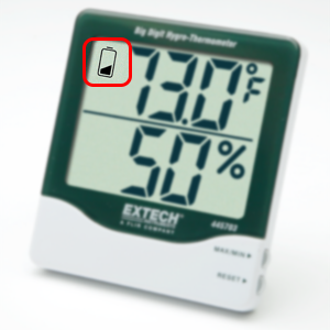 Low Battery Indication, 445713, hygro thermometer, thermometer, hygrometer