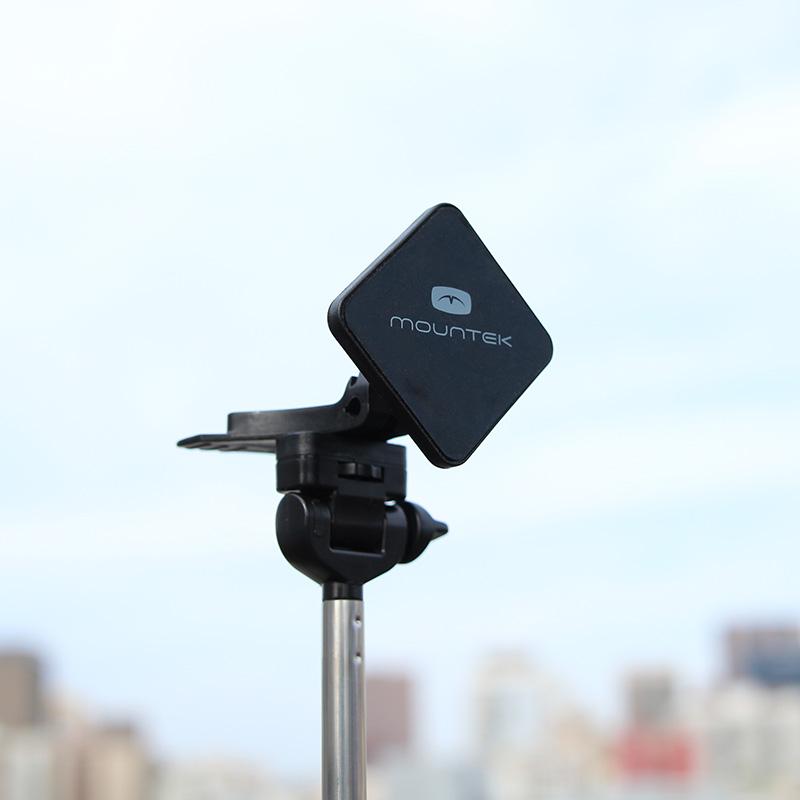 Mountek Selfie Stick Adapter with Rotational Ball Joint for Smartphones and