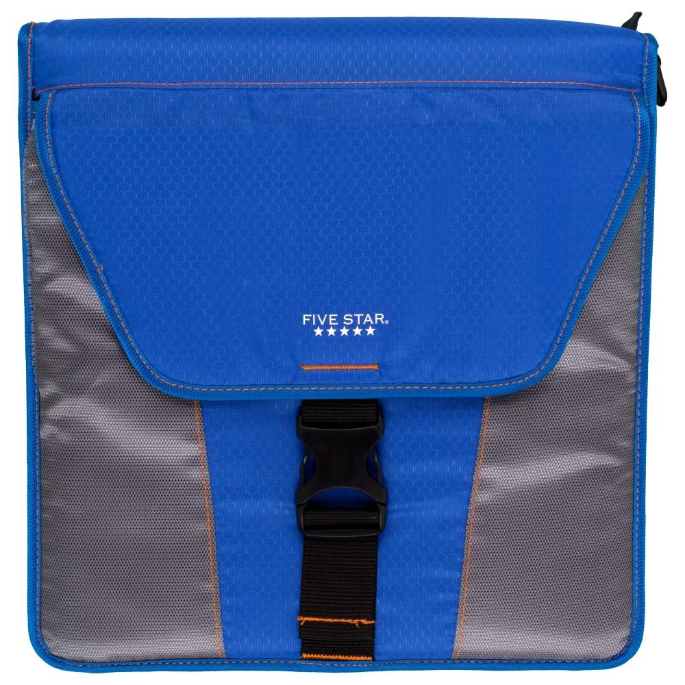Five Star 2 Inch Zipper Binder, Vertical Flip, Durable