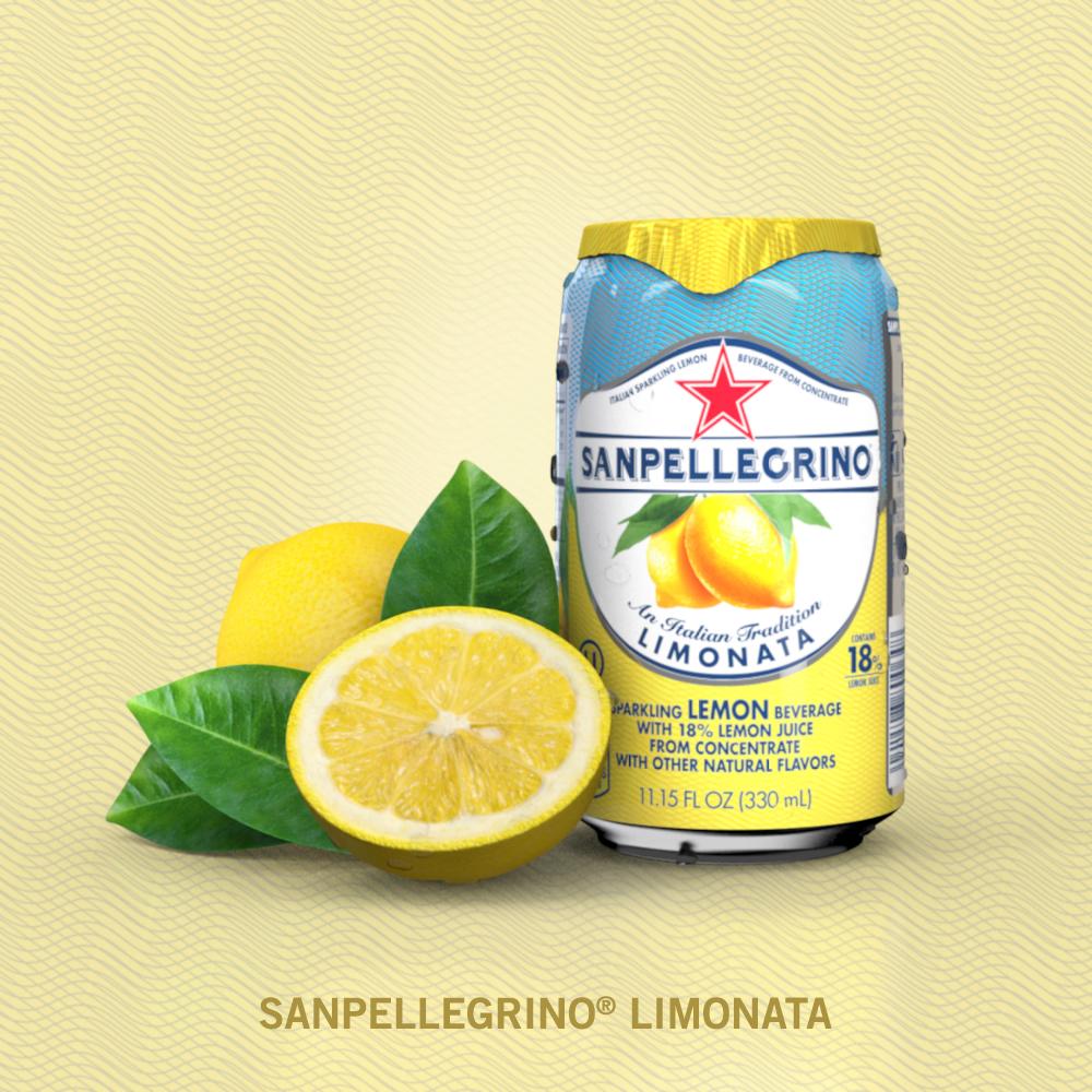 Sanpellegrino Lemon Sparkling Fruit Beverage, 11.15 fl oz