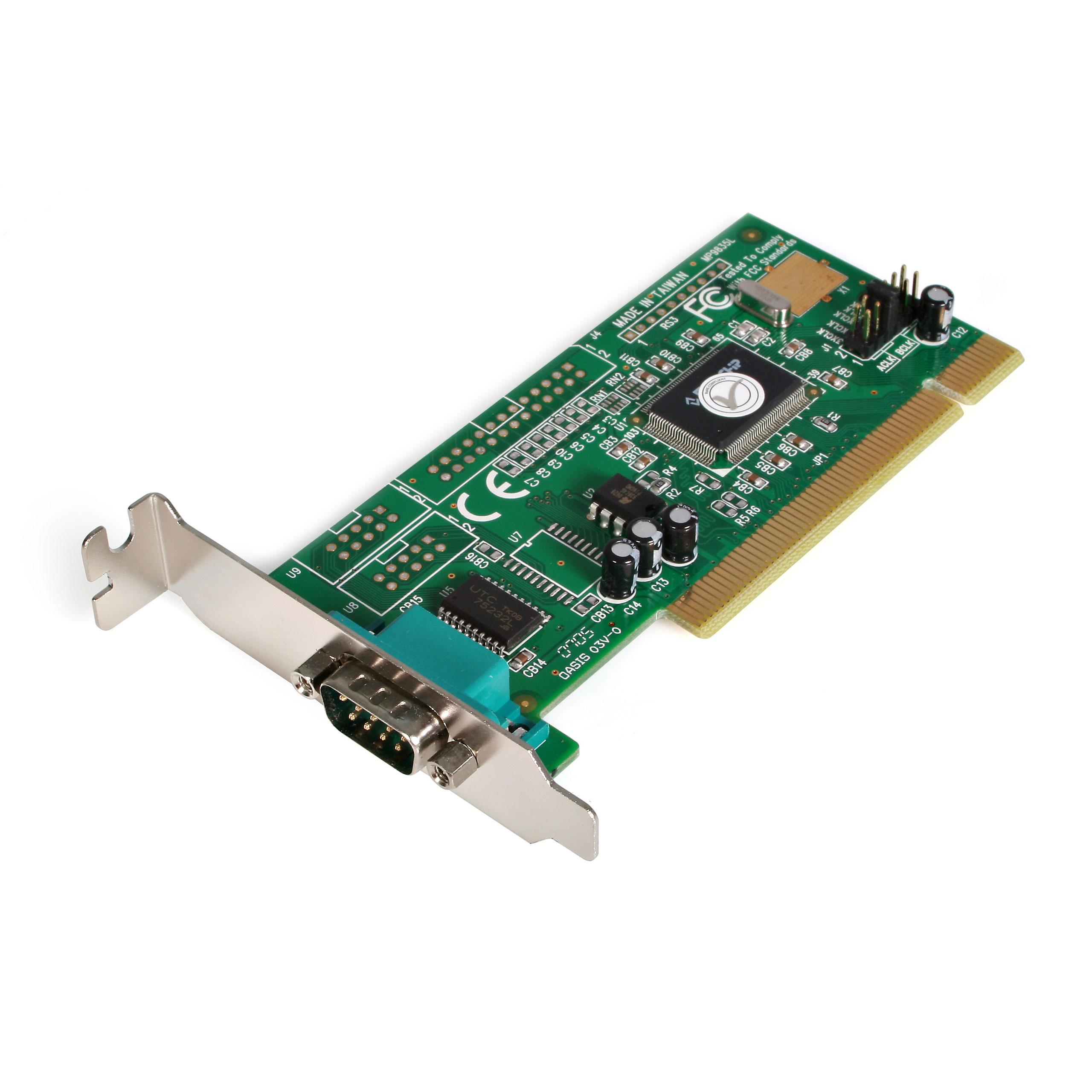 1 Port PCI Low Profile RS232 Serial Adapter