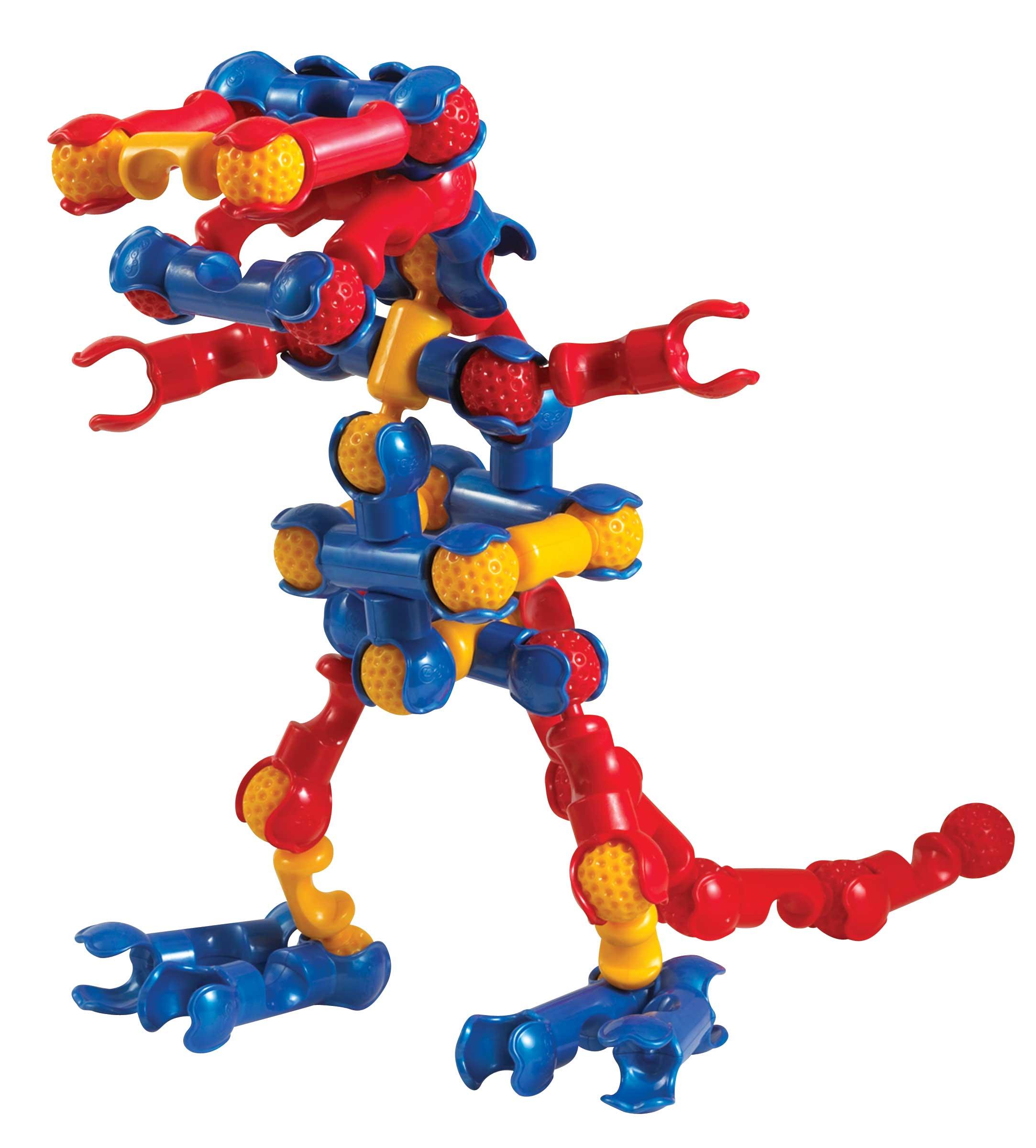 ZOOB Slinky Jr. 55 Piece, Primary Toys & Games