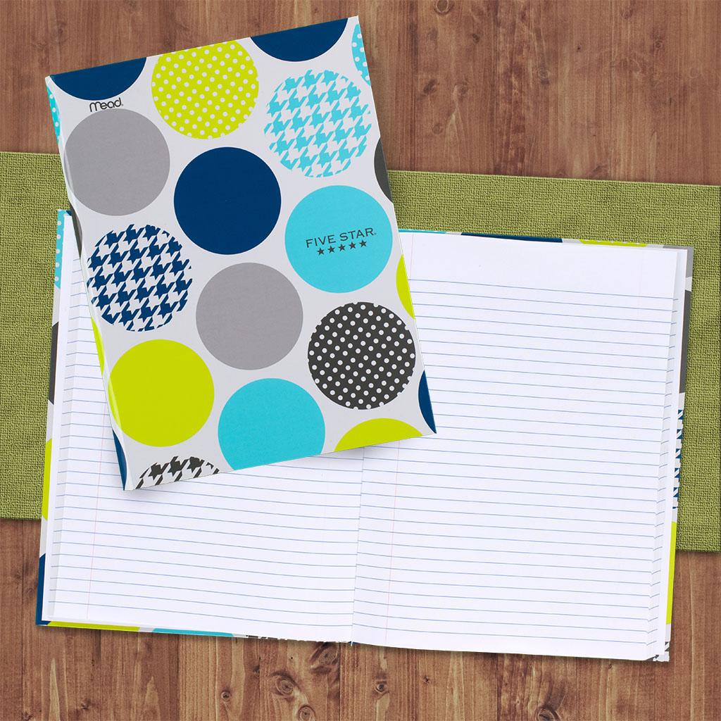 Five Star Composition Book / Notebook, Hardbound, College