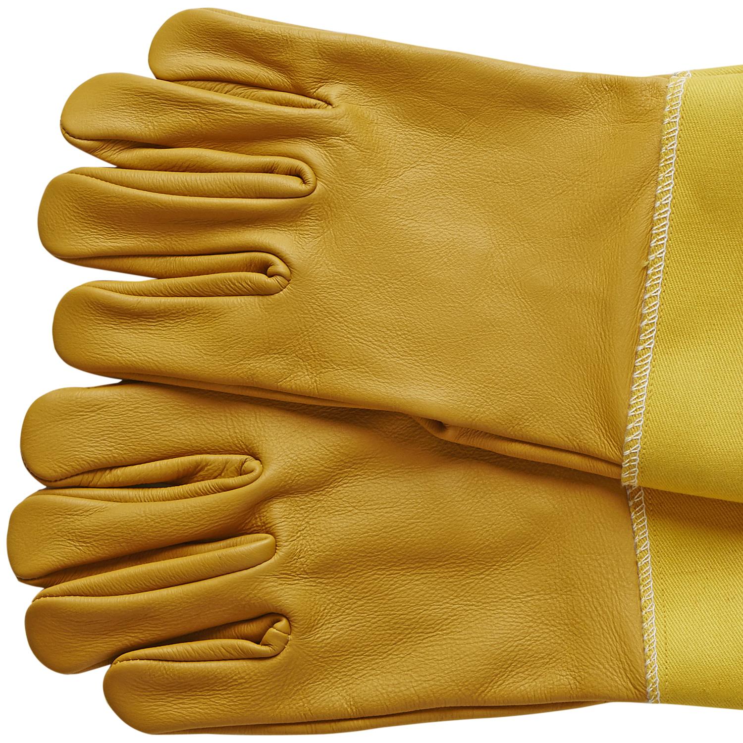 NATURAL APIARY Cowhide Beekeeping Gloves Ventilated