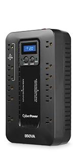 EC850LCD Battery Backup UPS