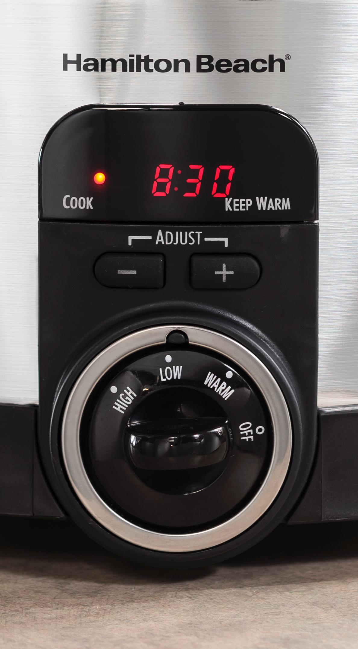 Hamilton Beach 33565 Simplicity 6Quart Slow Cooker Rice