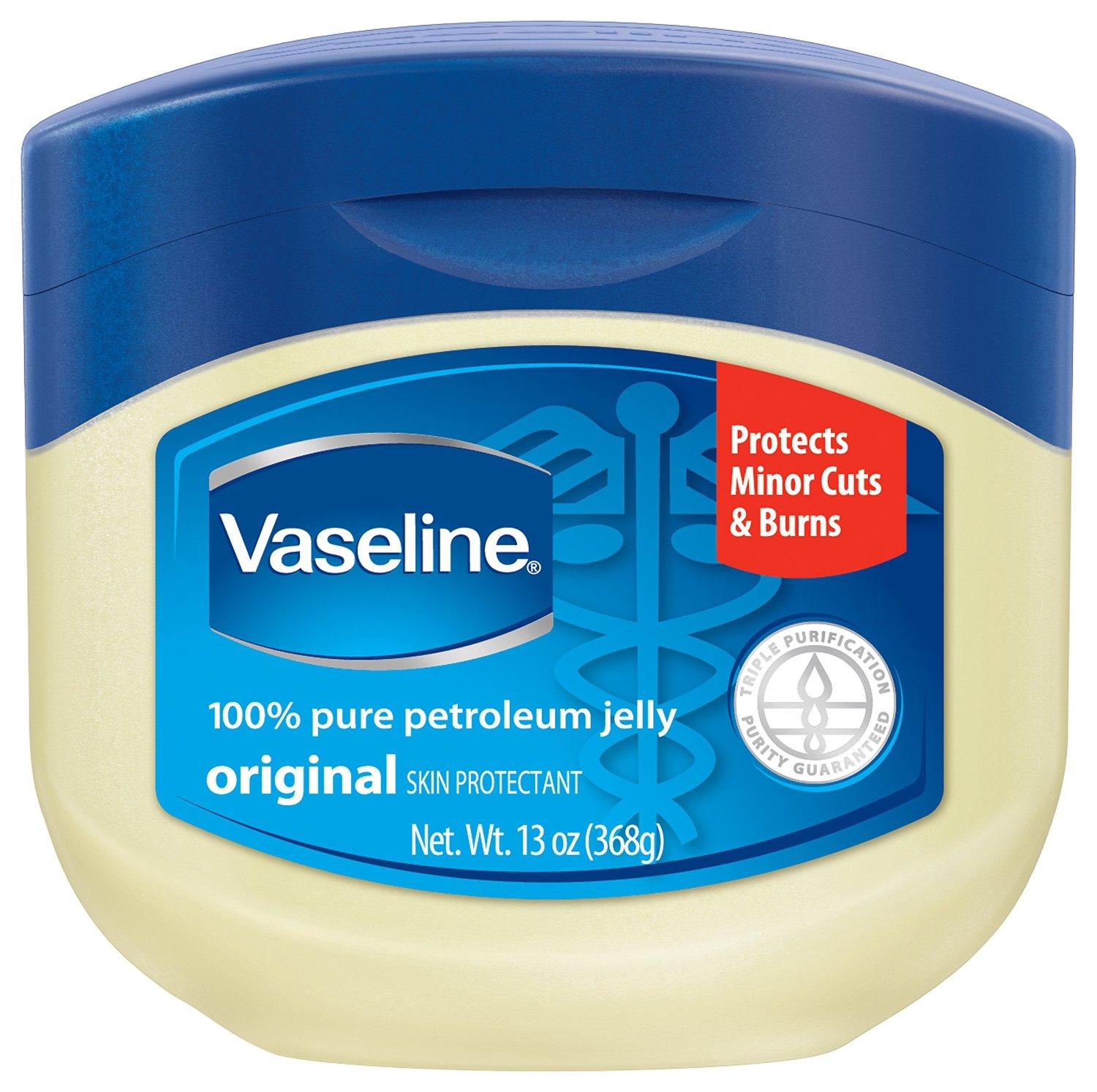 Vaseline Petroleum Jelly, Original, 13 oz Prime Pantry