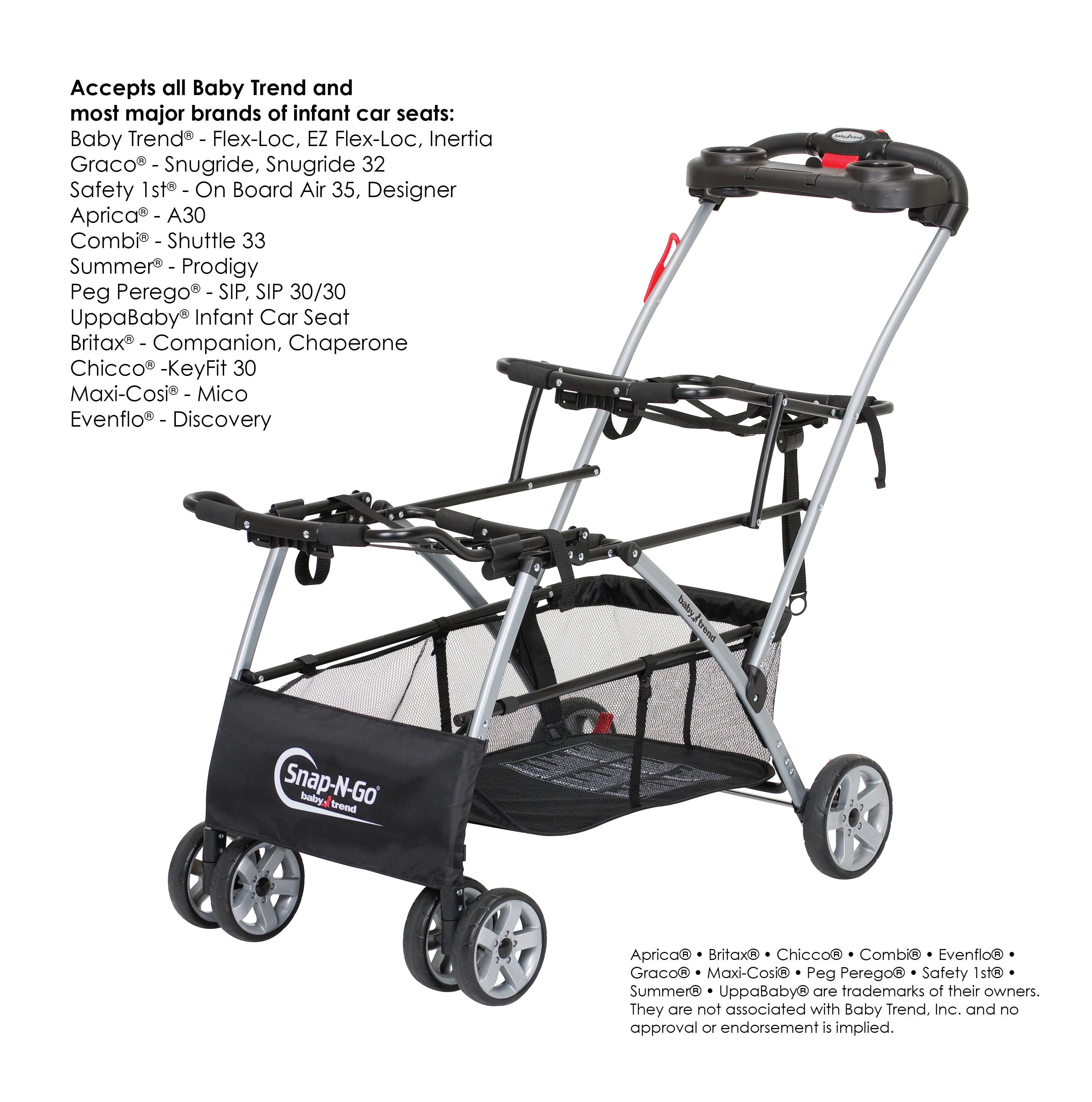 snap n go double stroller
