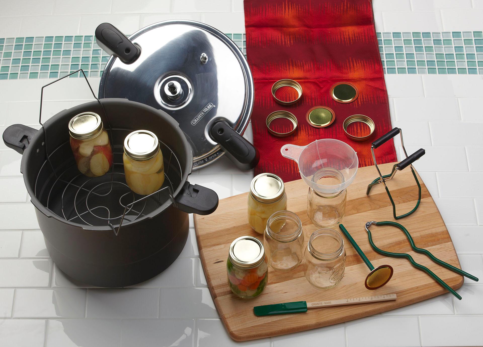Granite Ware 07302 Pressure Canner/Cooker/Steamer, 20