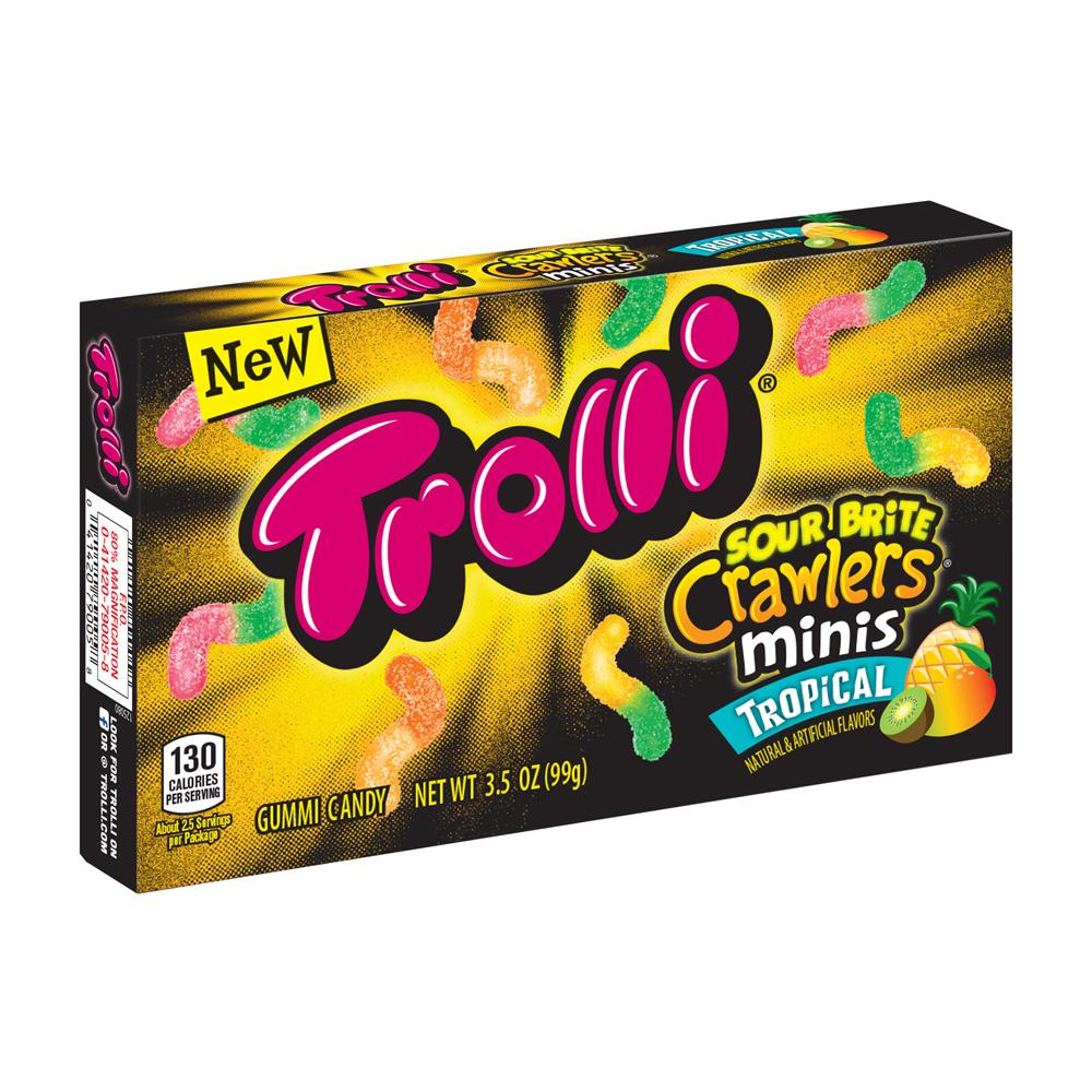 Amazon.com : Trolli Sour Brite Crawlers Minis Gummy Candy ...