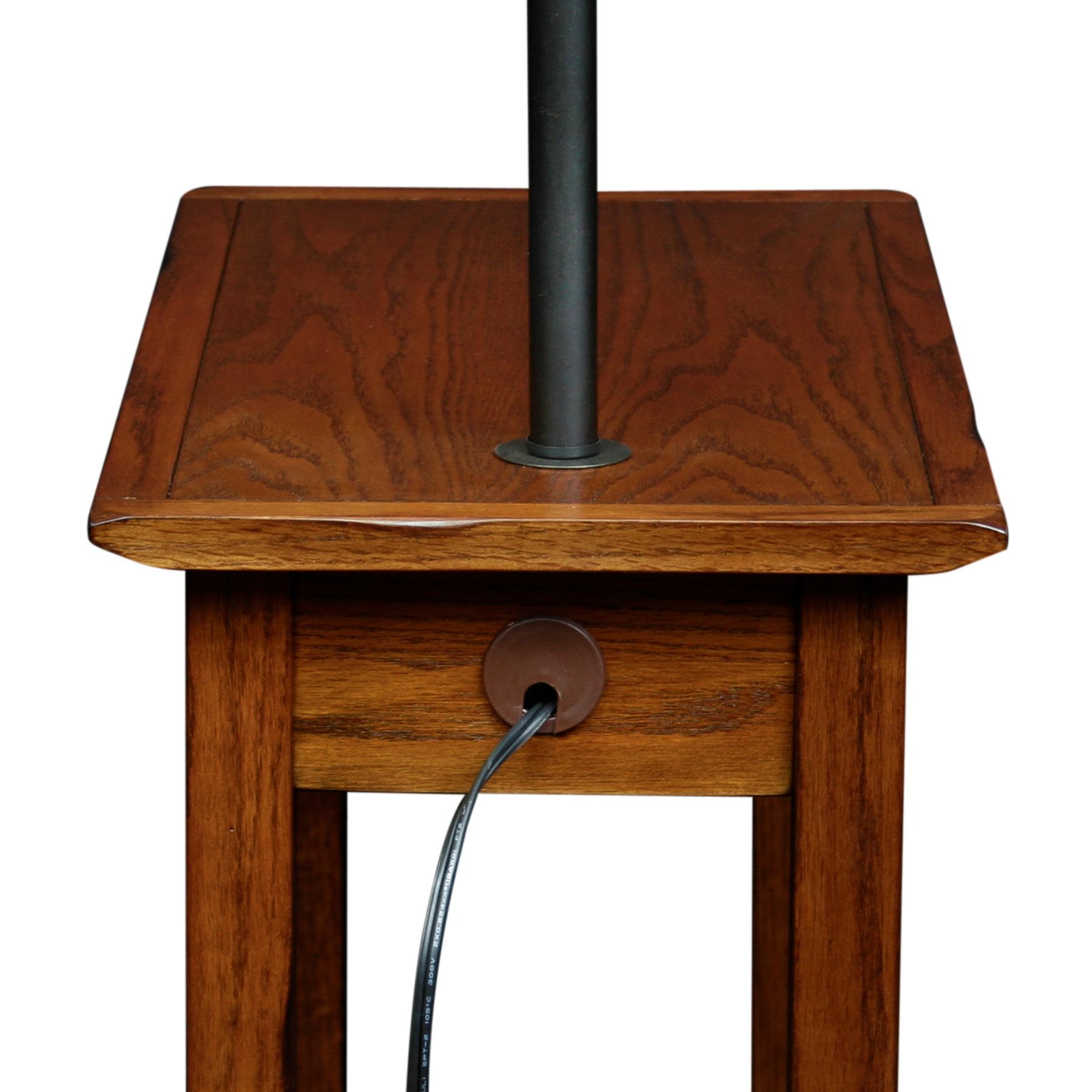 Amazon.com: Leick Rustic Slate Tile Chairside Swing Arm ...