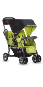 joovy caboose varylight tandem adjustable frame stroller