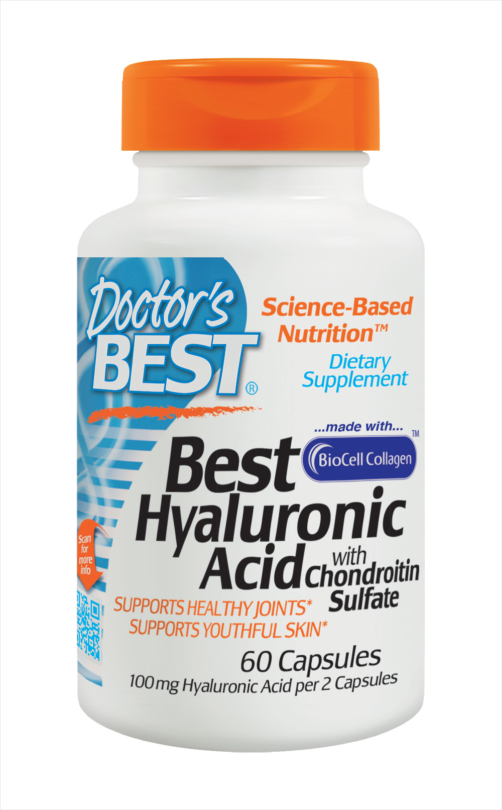 Doctor's Best Best Hyaluronic Acid with Chondroitin Sulfate