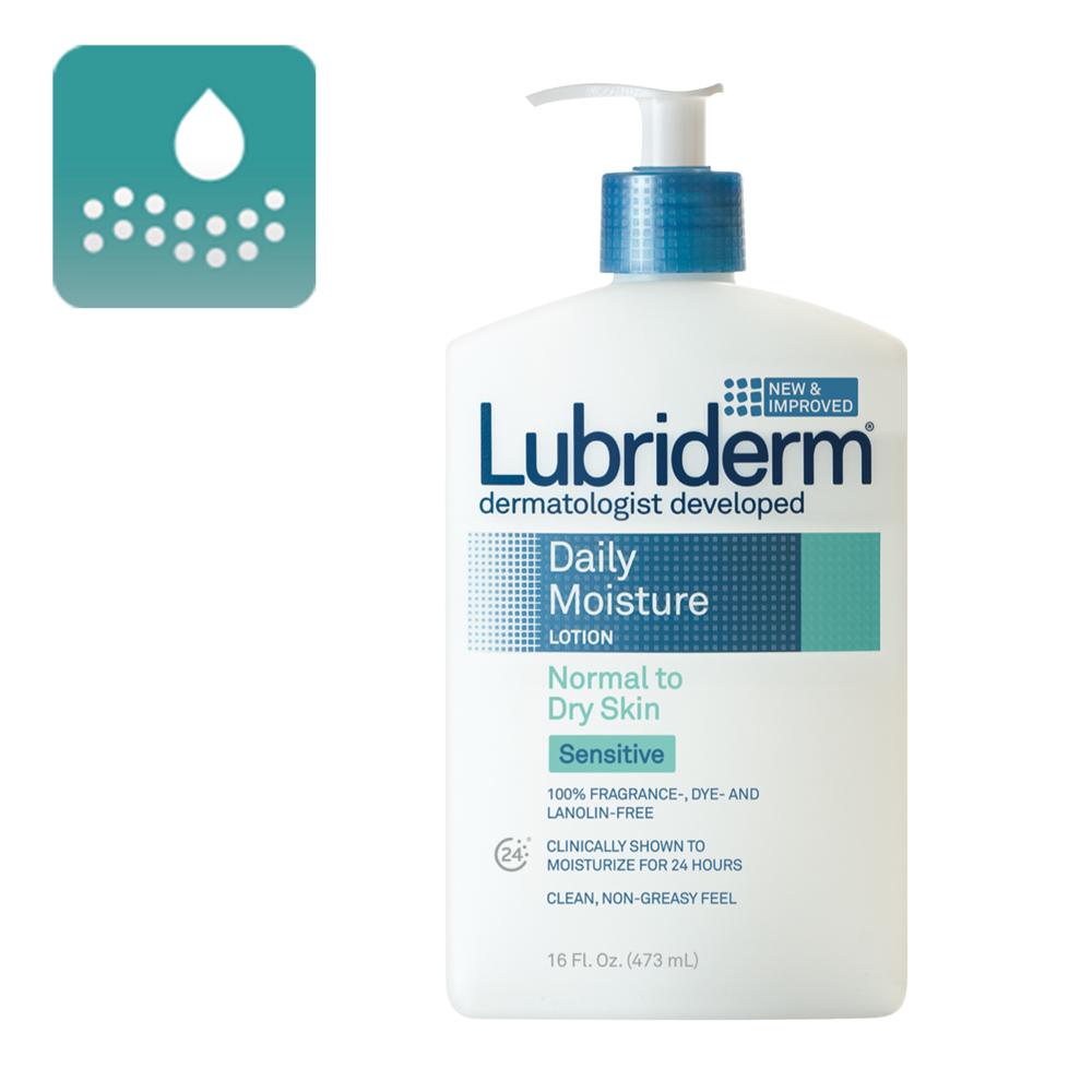 Lubriderm Men's 3In1 Body Lotion With Light Fragrance, 16