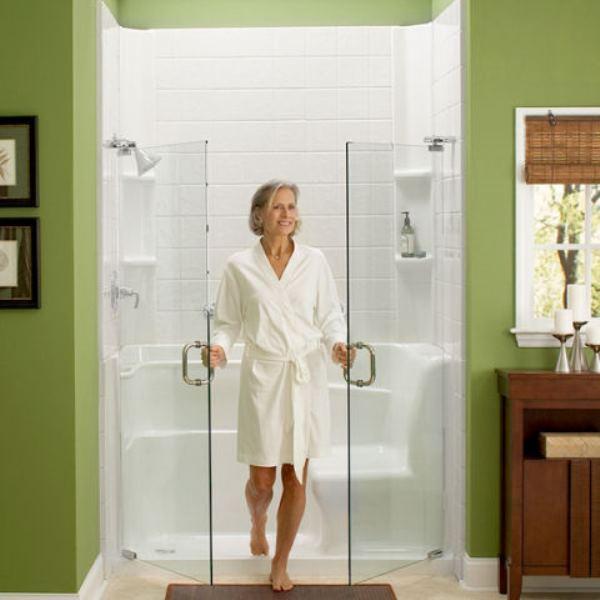 American Standard 3060SH.RW 30Inch By 60Inch By 37Inch Seated Shower