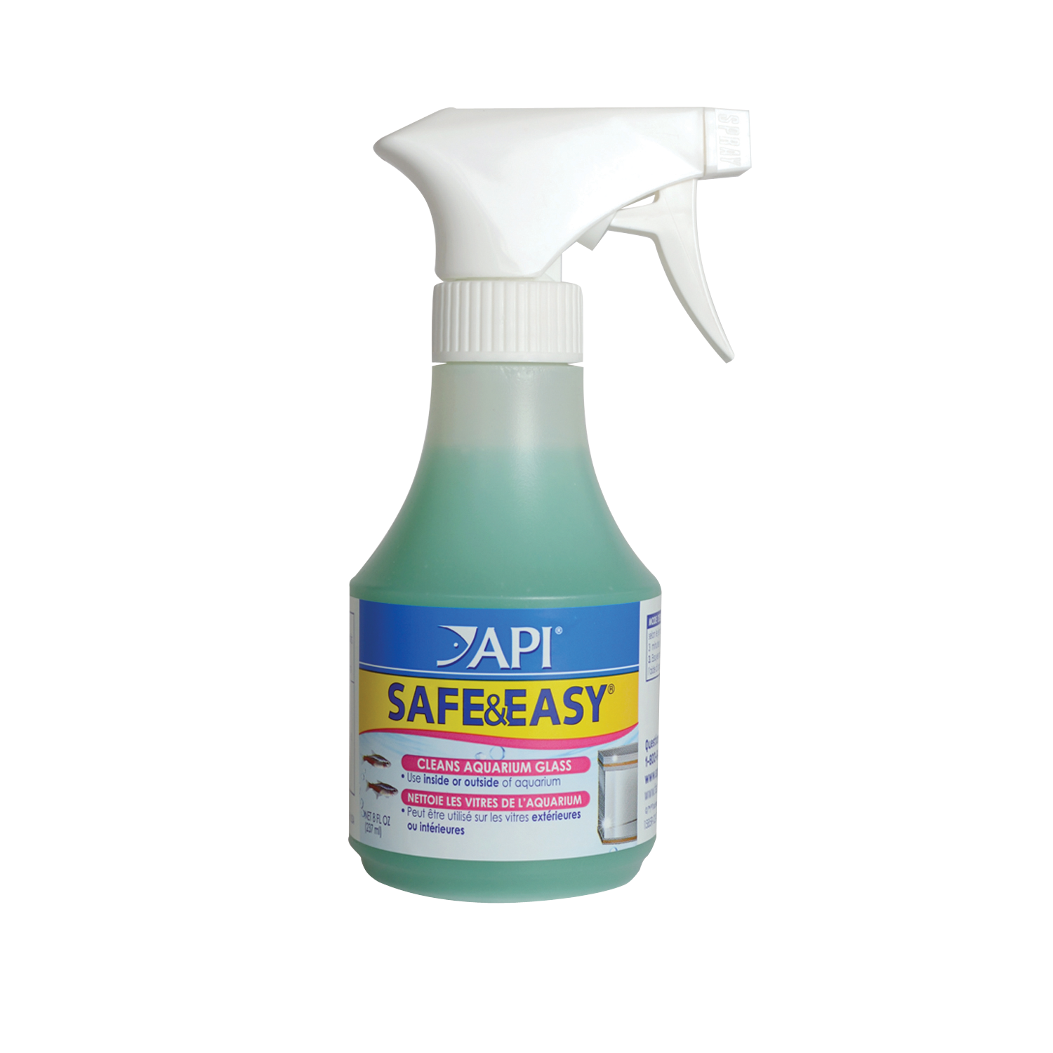 API SAFE & EASY Aquarium Cleaner Spray 8Ounce Bottle
