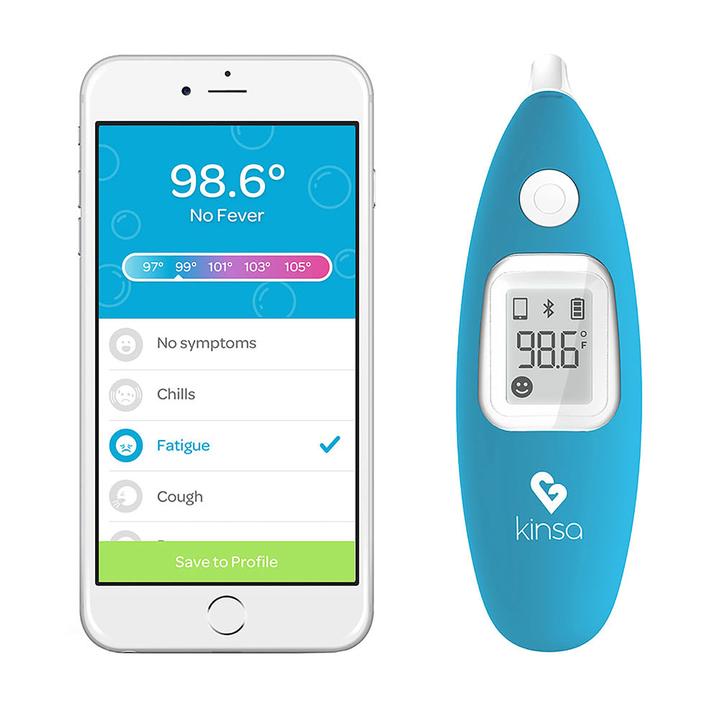 Kinsa Digital Smart Ear Thermometer for Baby, Kid and