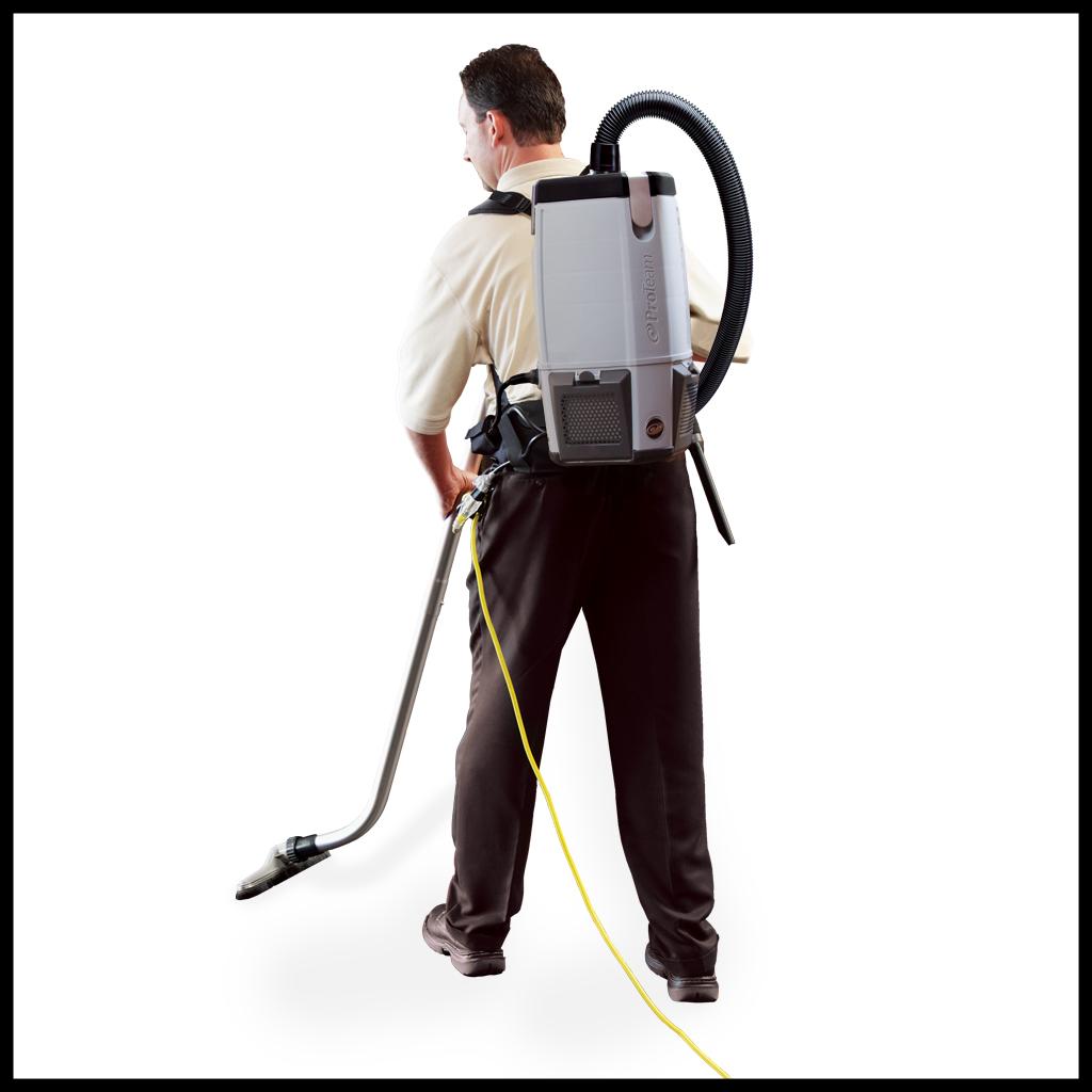 ProTeam ProVac FS 6 Commercial Backpack Vacuum with Tool