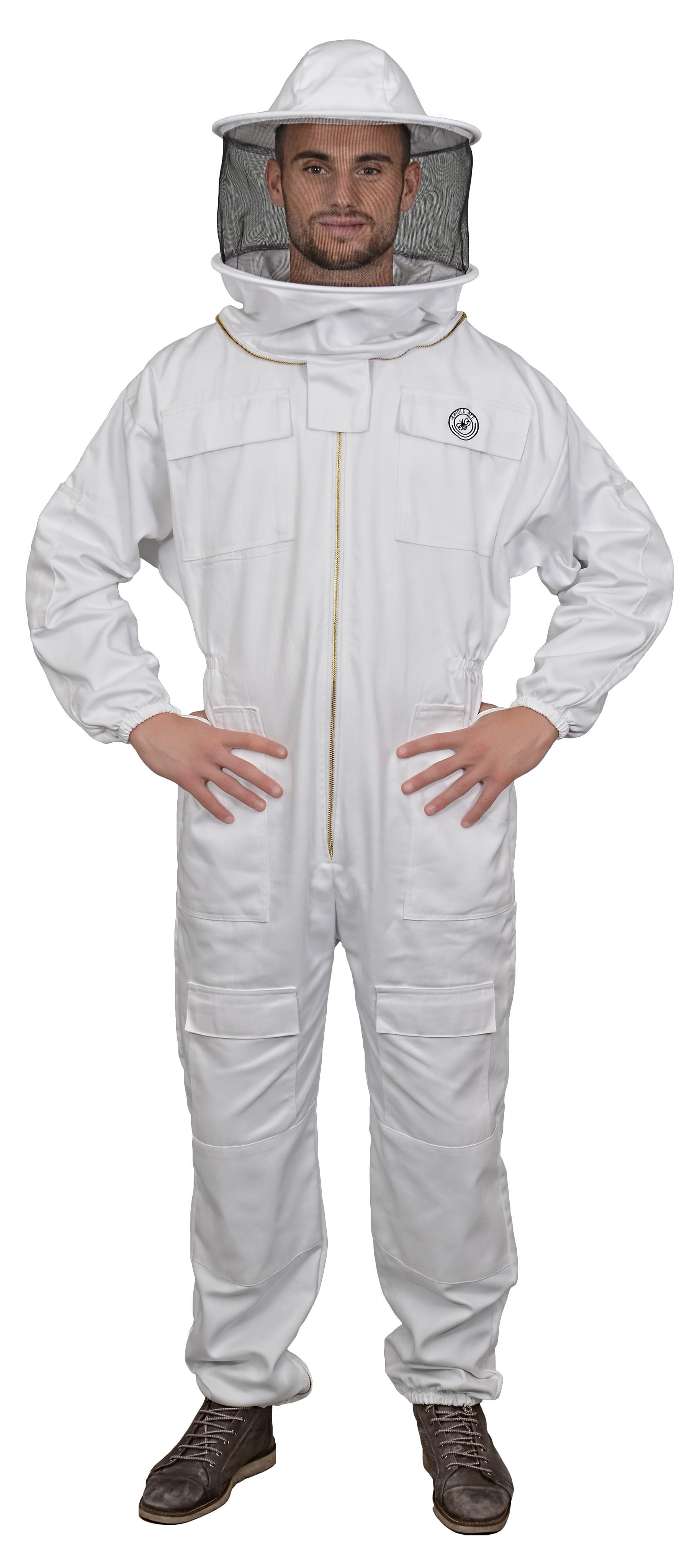 Humble Bee 410XL Polycotton Beekeeping Suit with Round