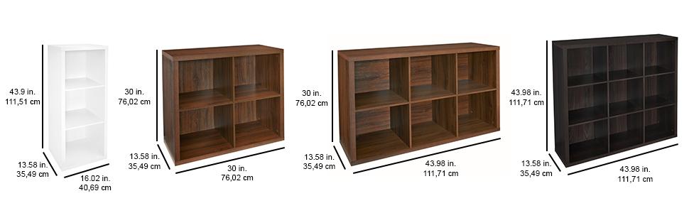 Amazon.com: ClosetMaid 1110 Decorative Storage 9 Cube Organizer ...