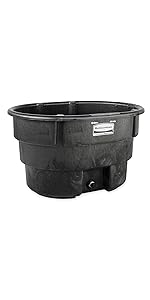 gallon tank rubbermaid 300 150 commercial amazon structural capacity tub water gal foam tanks height