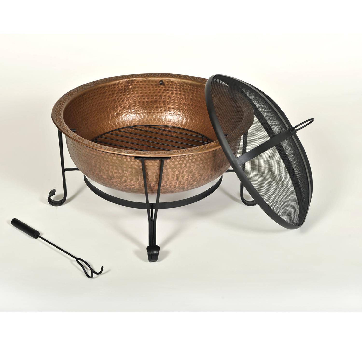 CobraCo FTCOPVINTC Vintage Copper Fire Pit Outdoor