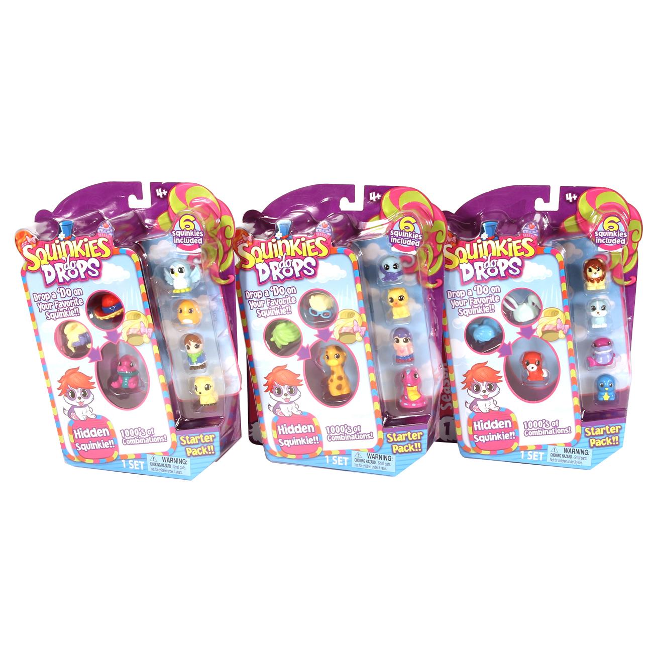 Squinkies 'Do Drops Starter Pack Bundle 3Pack Season 1