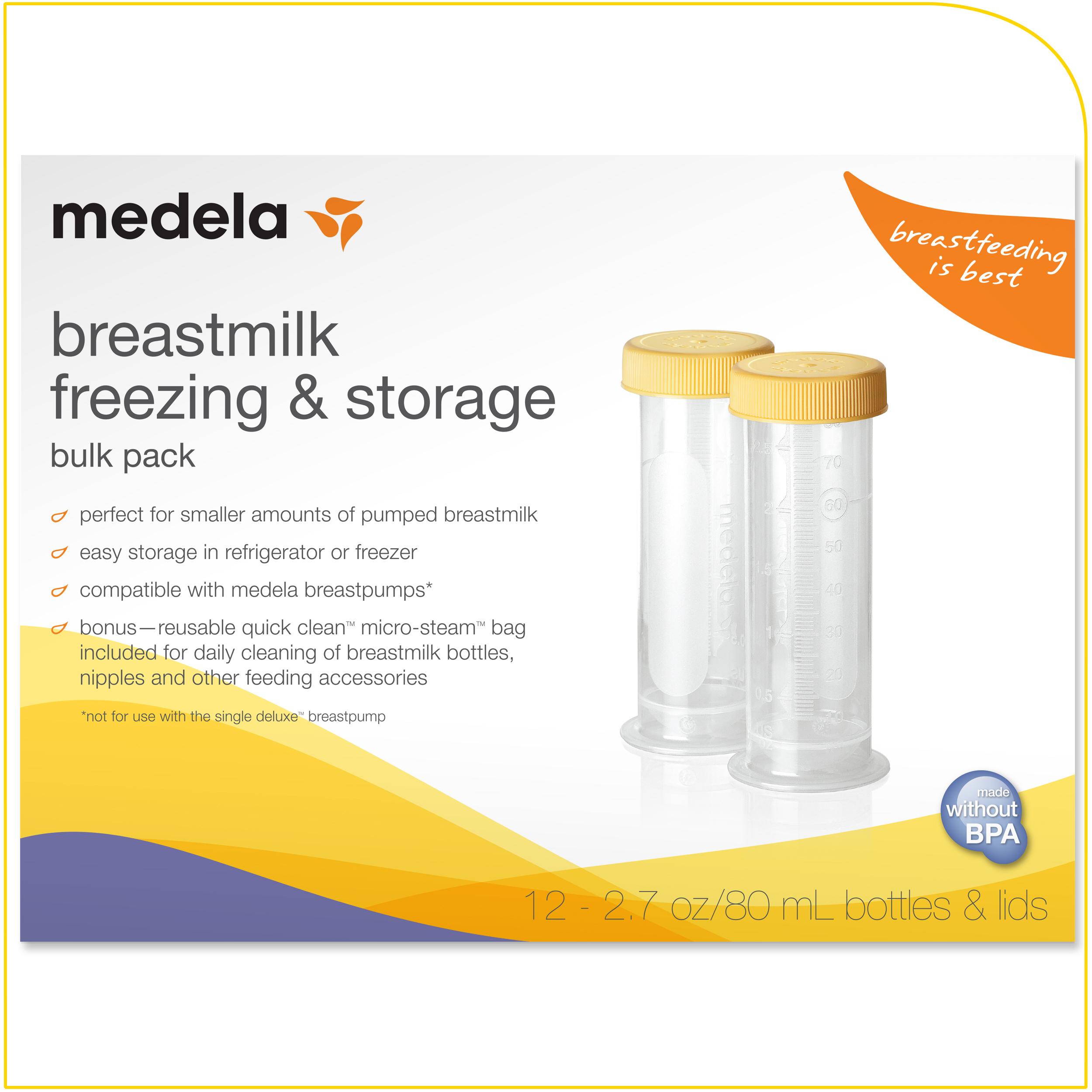 Medela Breast Milk Freezing & Storage Containers, 2.7