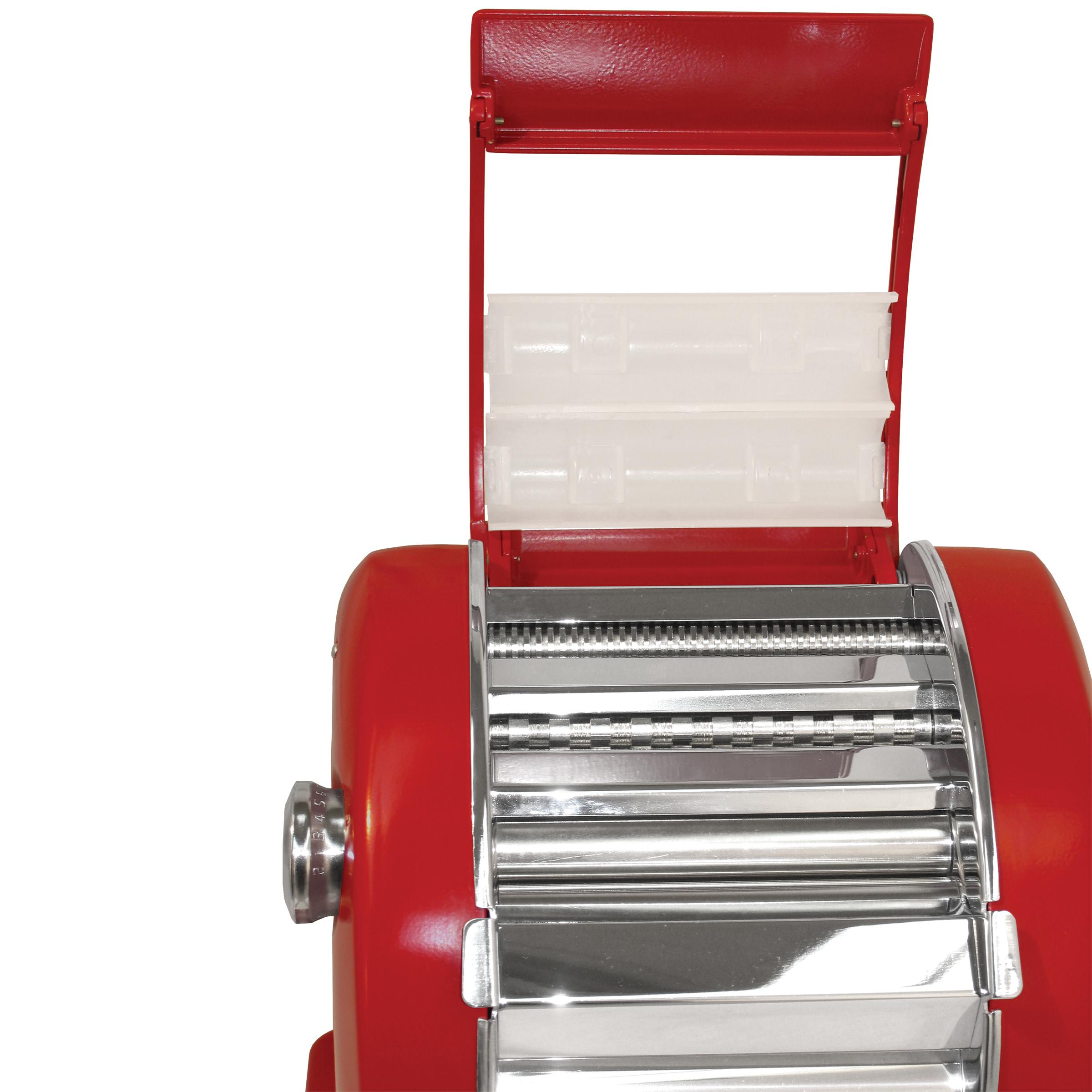 Weston Electric Pasta Machine, Red (010601W) Kitchen & Dining