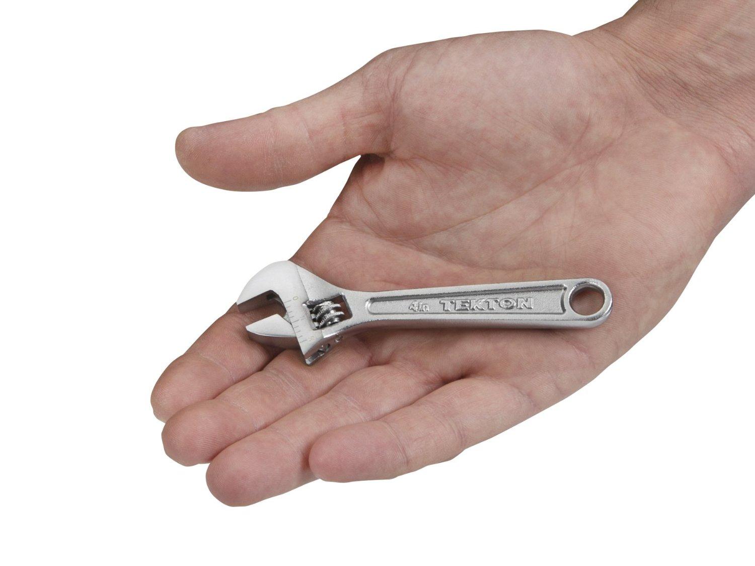TEKTON 23001 4Inch Adjustable Wrench