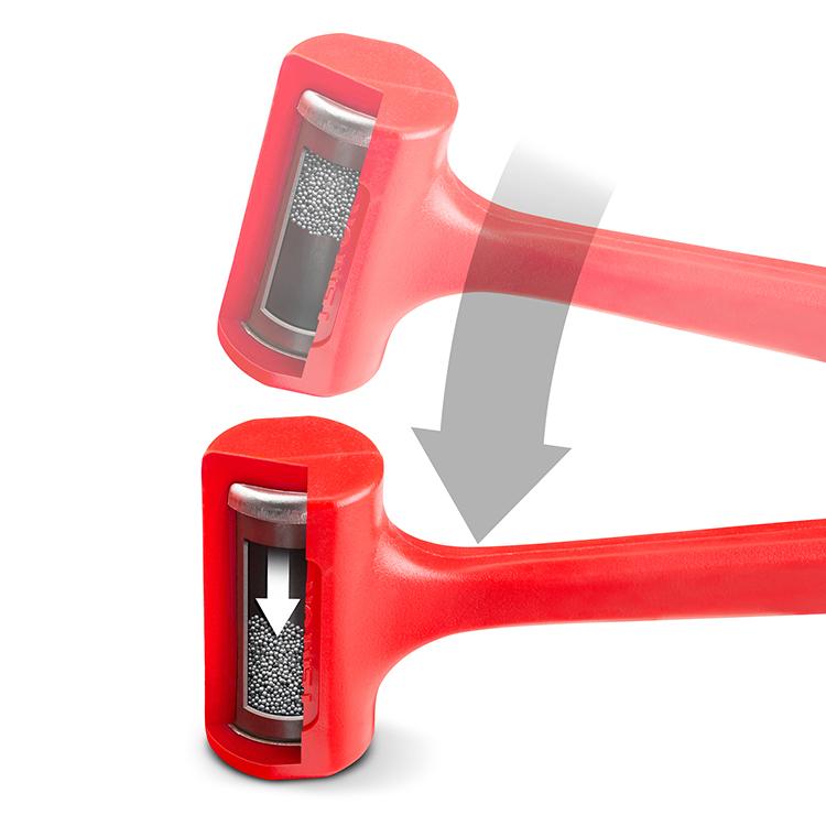 TEKTON 30709 Dead Blow Hammer Set with 16, 32 and 48Ounce Deadblow