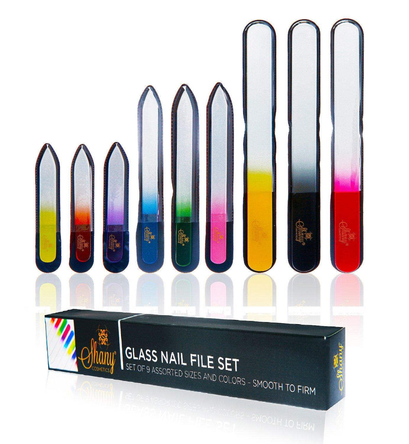 SHANY Cosmetics Fine Crystal Glass Nail File Buffer 9