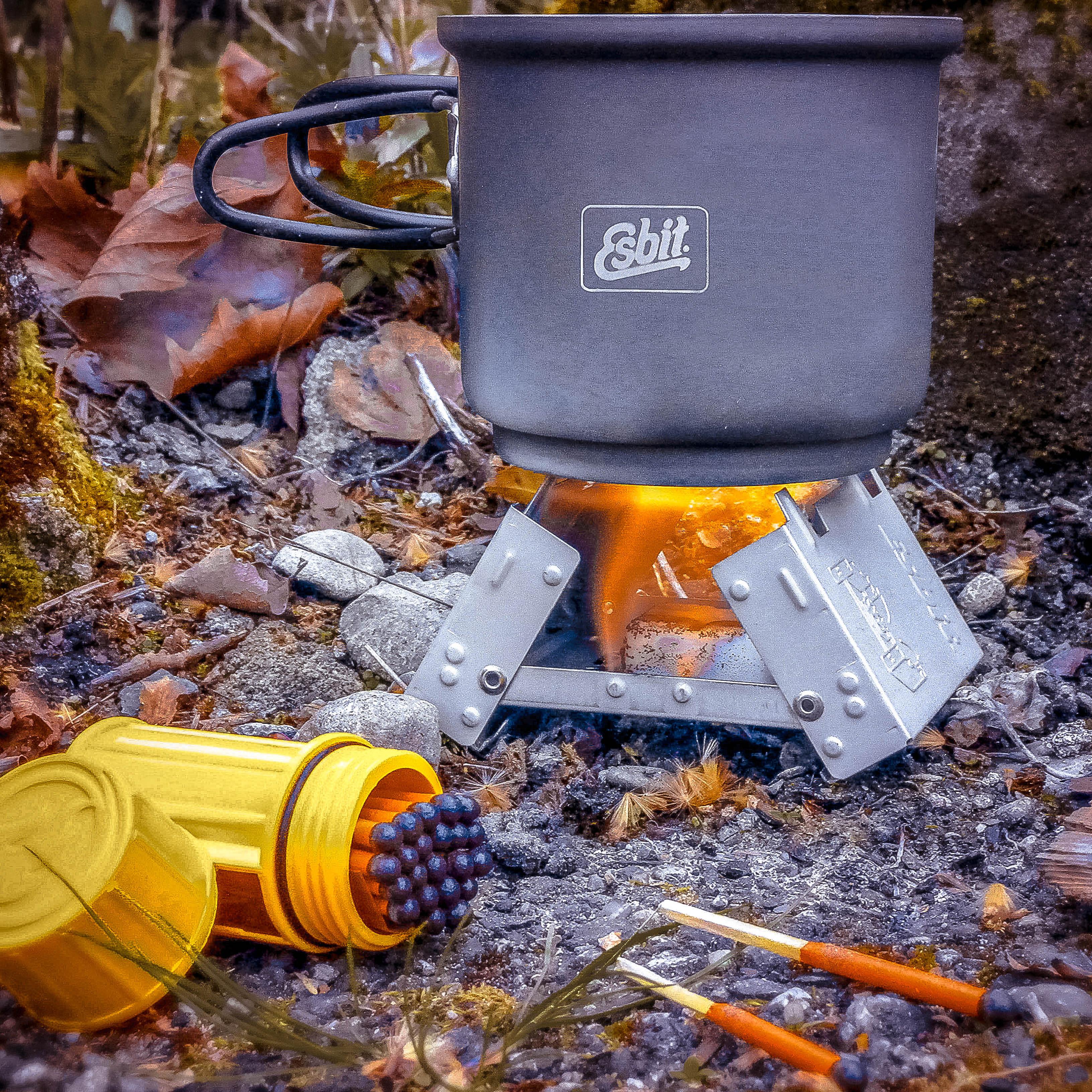 Esbit 1300Degree Smokeless Solid Fuel Tablets for Backpacking, Camping