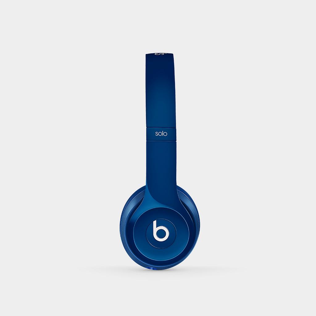 Beats Solo2 Wired OnEar Headphone Blue Home Audio & Theater