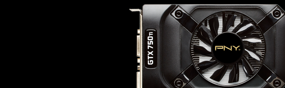 PNY XLR8 GeForce GTX 750 Ti 2GB GDDR5 Graphics Cards