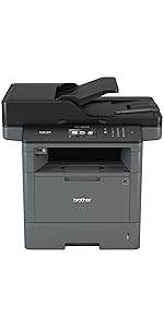 Amazon Com Brother Monochrome Laser Printer Multifunction Printer And Copier Dcp L5650dn Flexible Network Connectivity Duplex Print Copy Scan Mobile Device Printing Amazon Dash Replenishment Ready Electronics